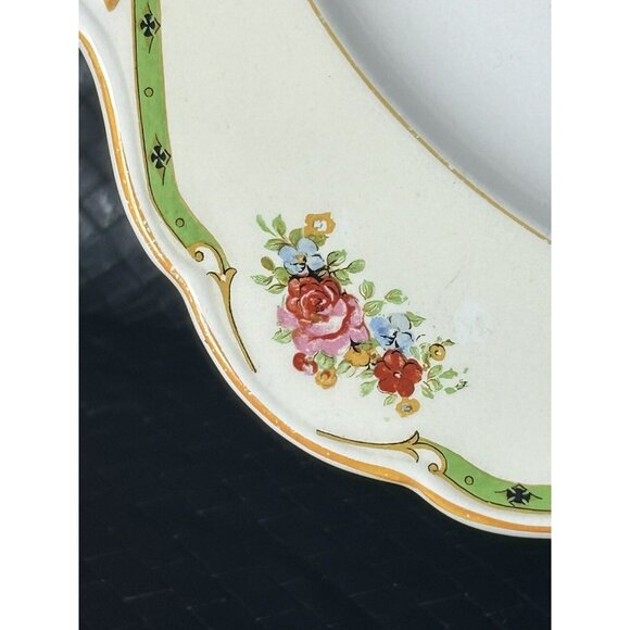 Antique 1928 W.H. Grindley Astoria 15 X 11 Platter Made In England - Picture 15 of 16